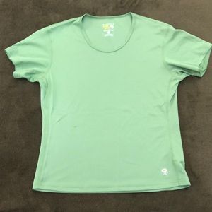 Mountain Hard Wear Ladies Green SS shirt